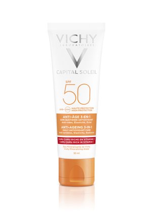 VICHY IDÉAL SOLEIL 3-IN-1 ANTIOXIDATIVE SONNENPFLEGE - Sonnenschutz - -