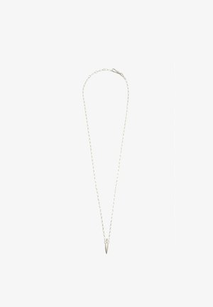 Massimo Dutti, AMPHORA PENDANT NECKLACE - Halskette - silver-coloured