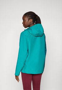 Adidas Terrex RAIN  - Vandeniui atspari striukė - mystery green/pure teal