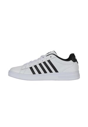 Matalavartiset tennarit - white black white
