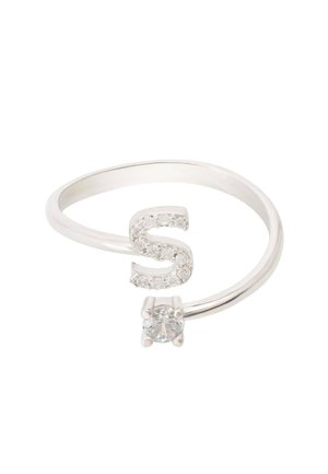INITIAL S - Ring - silver coloured
