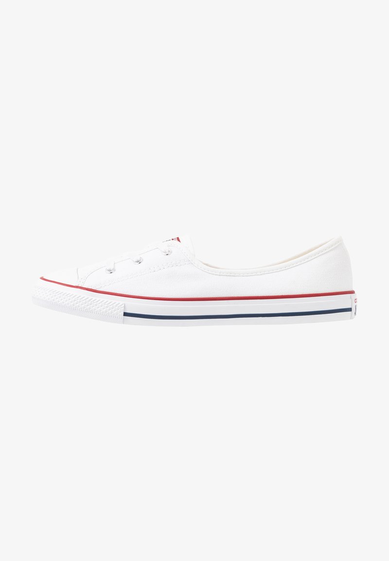 Converse white ballet lace slip trainers Outlet