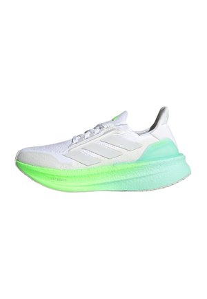 ULTRABOOST 5X - Road running shoes - cloud white   dash grey   lime burst