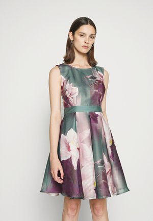 DRESS - Cocktailklänning - magic green/multi