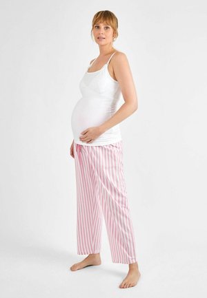 STRIPE NURSING SET - Yöasusetti - pink
