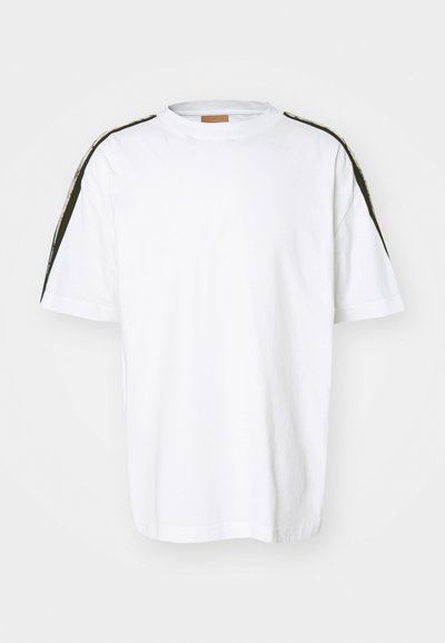 Missoni SHORT SLEEVE  - Μπλουζάκι με στάμπα - white base/multi beige tones