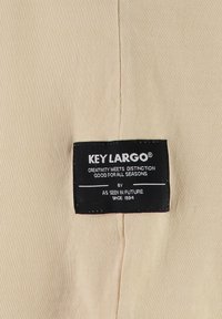 Key Largo PLAN ROUND - Camiseta estampada - bleached sand