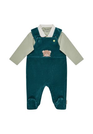 Sterntaler, SET - Dungarees - tiefseegrün
