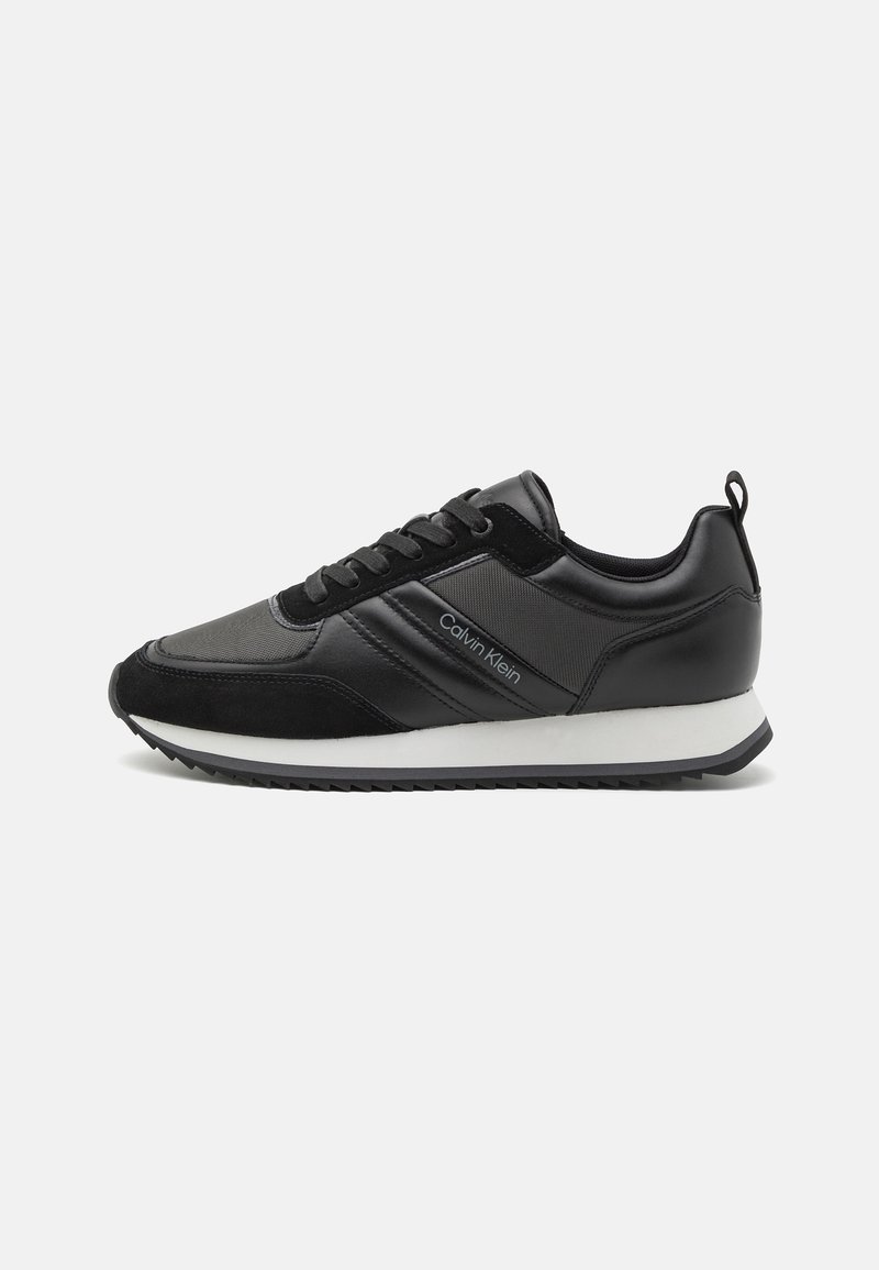 Calvin Klein LACE UP - Trainers - black/magnet