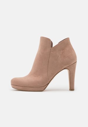Bottines à talons hauts - light pink