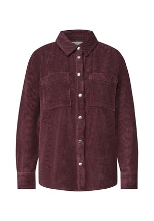 Street One, LANGARM HEMDBLSUE AUS CORD MIT KNÖPFEN - Chemisier - rustic rouge