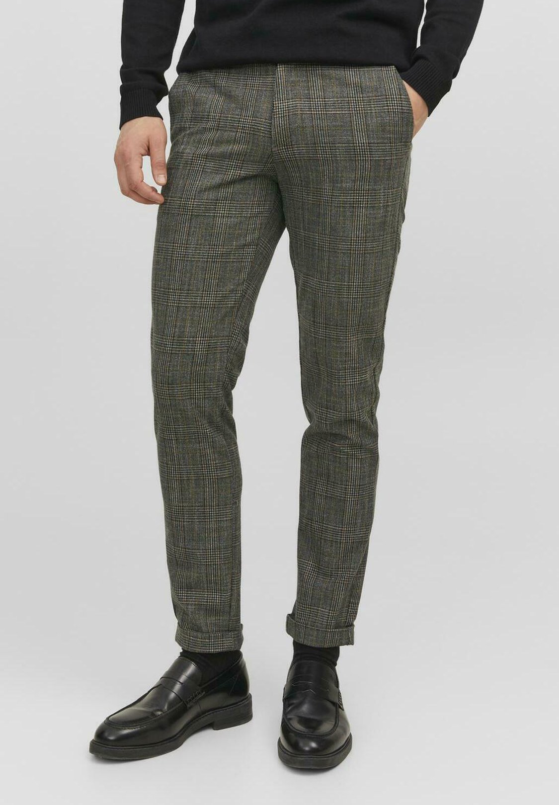 Jack & Jones Jpstmarco Jjfury Akm - Pantaloni Chino Beige - Taglia 33-47 Uomo