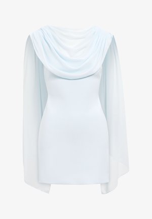 Forever New Petite, BOWIE MINI WITH SHAWL - Vestido de cóctel - blue aqua
