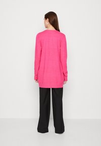 VILA VIRIL OPEN CARDIGAN - Kardigán - pink yarrow