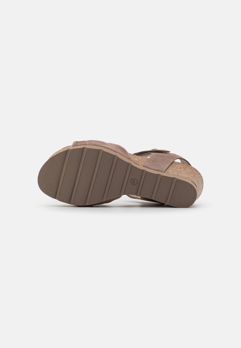Damen Sneaker | Panama Jack VALLEY Plateausandalette stone/stein - UD27486 Damen Sneaker | Panama Jack VALLEY Plateausandalette stone/stein - UD27486