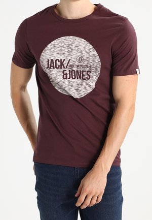 T-shirt print - brown