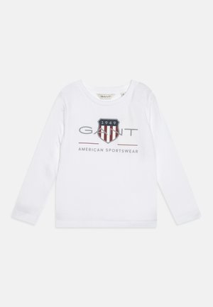 ARCHIVE SHIELD UNISEX - Langærmet T-shirt - white