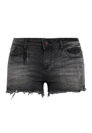 Buffalo Denim shorts - schwarz-washed