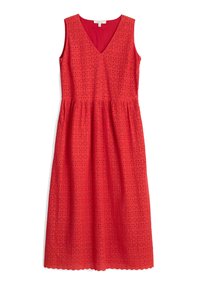 Seasalt Cornwall MEADOW BRODERIE - Freizeitkleid - tomato - red