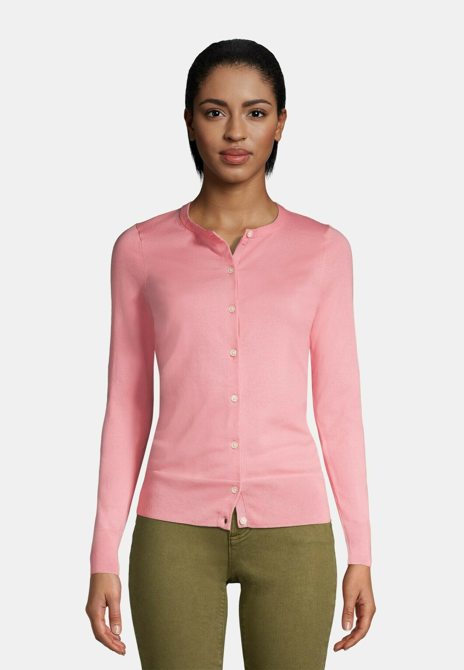 LANDS' END Cardigan - salt washed pink 