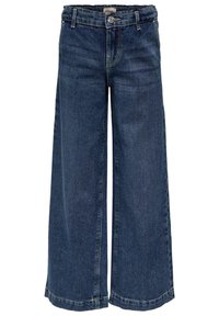 ONLY GIRLS Alt laienevad teksad - medium blue denim