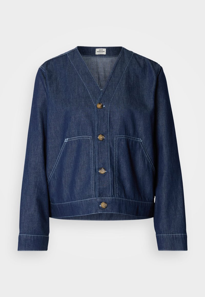 Mads Nørgaard Spijkerjas blauw denim/bluedenim