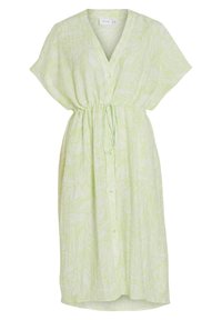VILA LEGERES MAXI CREPE DESIGN MIDI - Freizeitkleid - grün