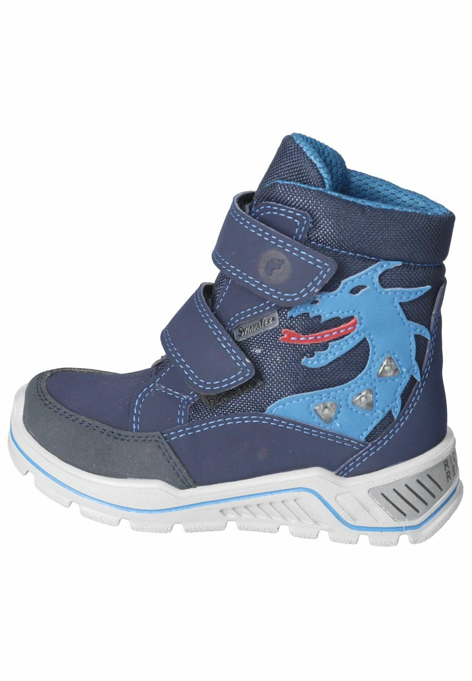 RICOSTA Jan, Botas Para Nieve, Azul Nautic Ozean 177, 22 EU : PEPINO By RICOSTA