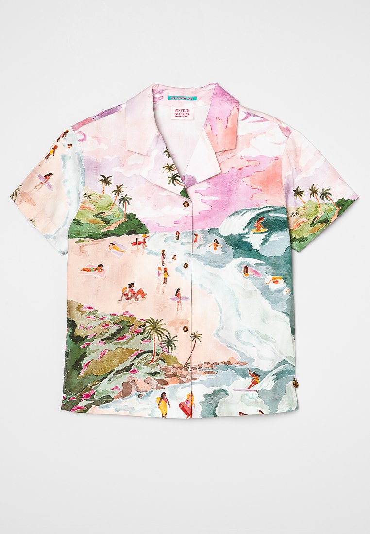 Scotch & Soda Overhemdblouse meerkleurig Scotch & Soda Overhemdblouse meerkleurig