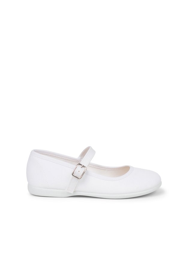 MERCEDITA CIERRE HEBILLA - Riemchenballerina - blanco