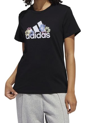 adidas Performance, T-shirt imprimé - black