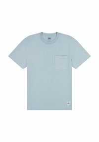 Lee SHORT SLEEVE WW PCKT - T-shirt basic - jet stream blue