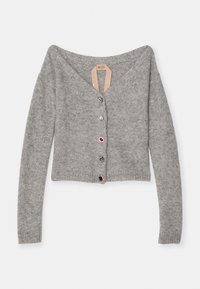 MAGLIA CARDIGAN - Vest - grigio chiaro melange