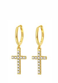 KREUZ HUGGIES CREOLEN - Kolczyki