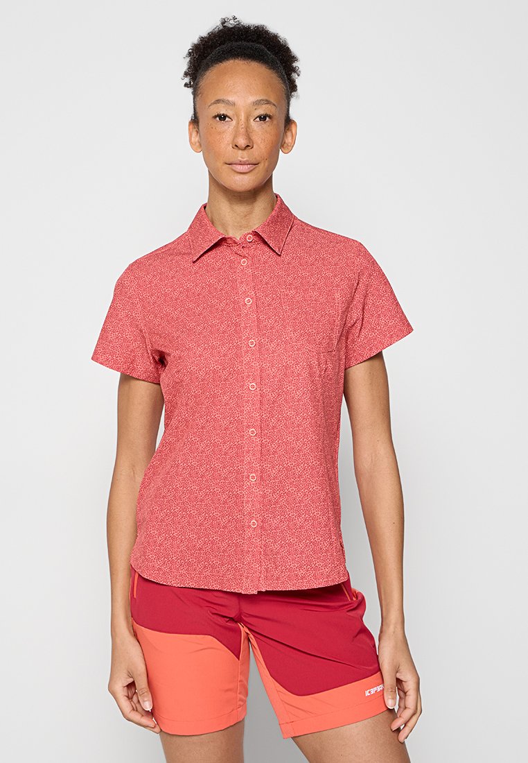 icepeak Overhemdblouse koraalrood icepeak Overhemdblouse koraalrood