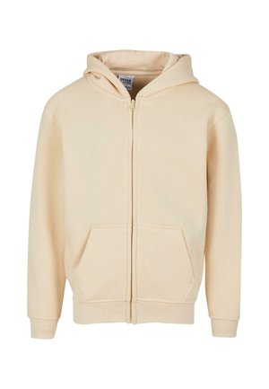 BASIC ESSENTIAL - Felpa con zip - sand
