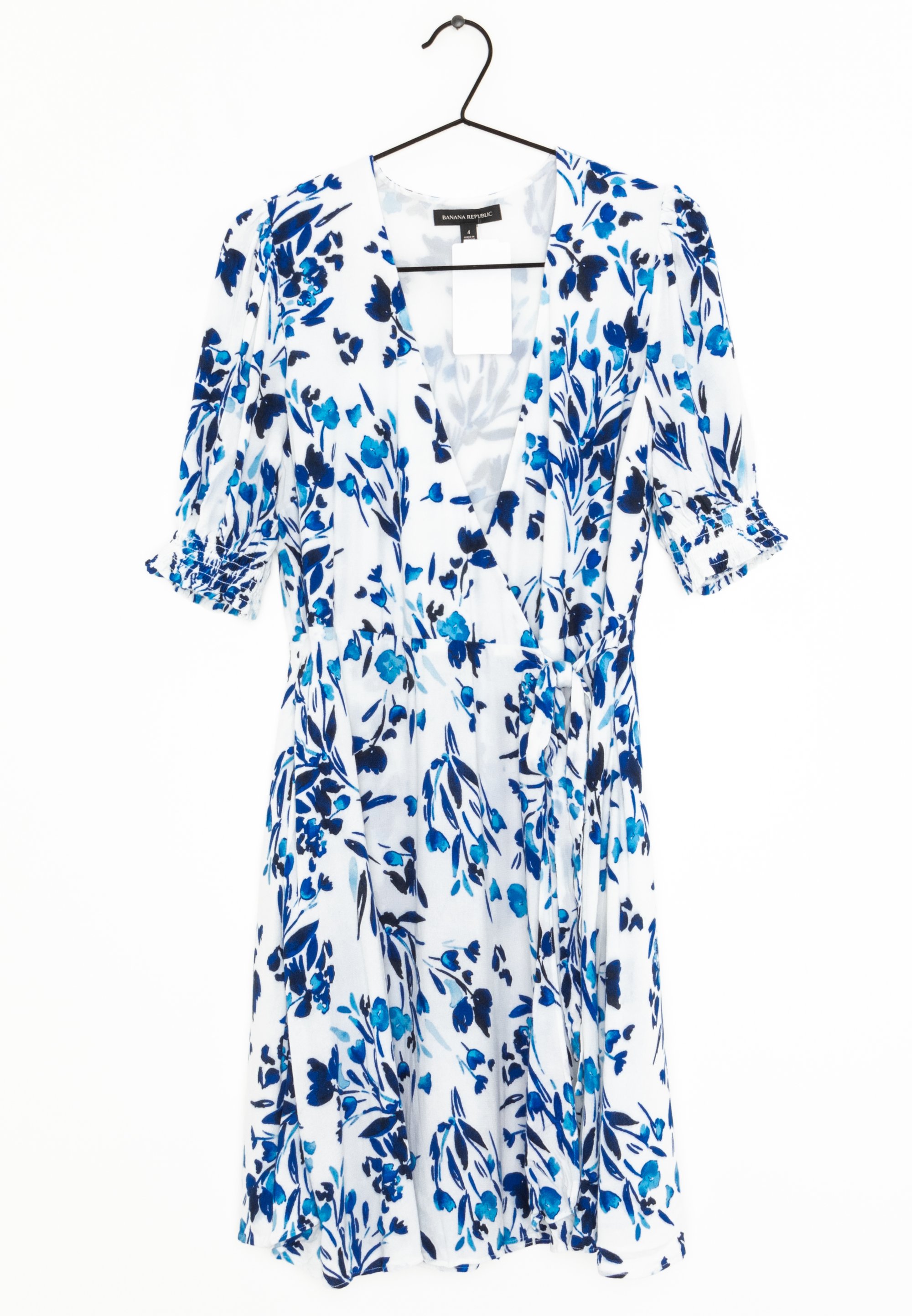 Banana Republic Day dress - blue, white/blue - (Pre-owned) - Zalando.ie