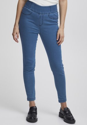 FRMally - Slimfit džínsy - simple blue denim