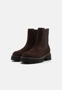 Marc O'Polo GIULIA - Botines con plataforma - dark brown