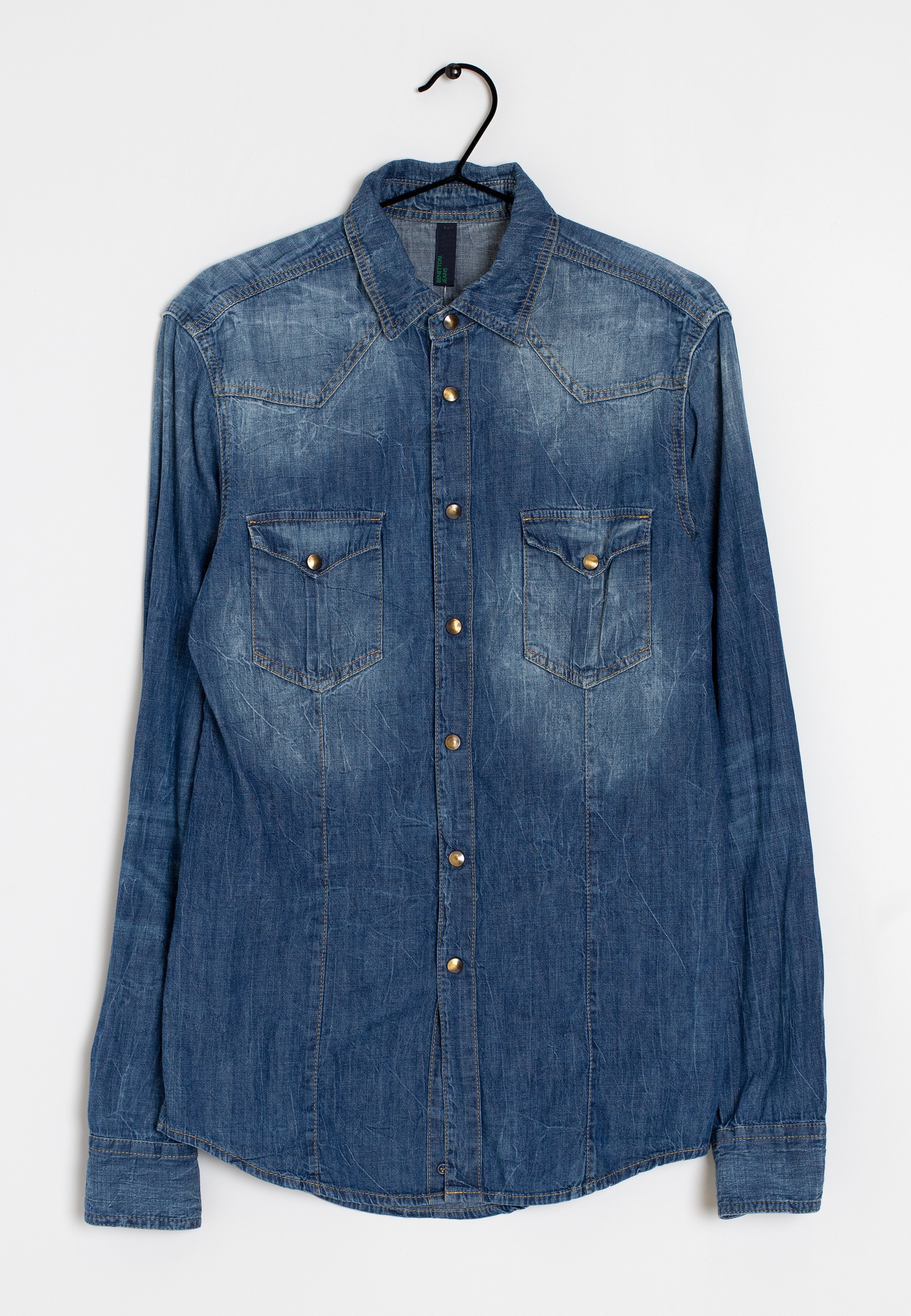 Benetton Giacca di jeans - blue/blu - Zalando.it