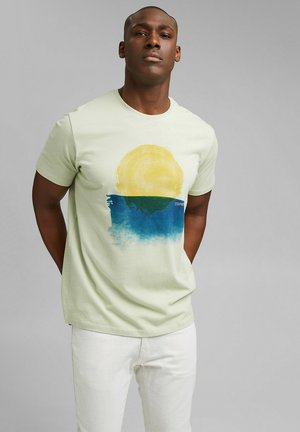 ARTWORK - Print T-shirt - pastel green