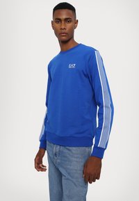 EA7 Emporio Armani FELPA - Ikdienas džemperis - lapis blue