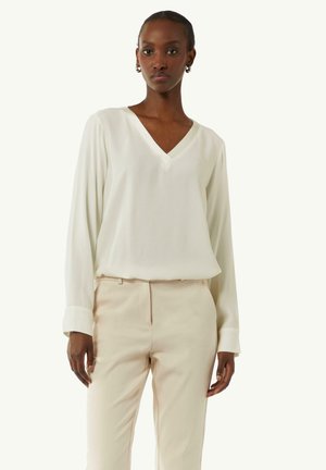 Long sleeved top - weiß