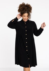 YOEK Blusenkleid - black