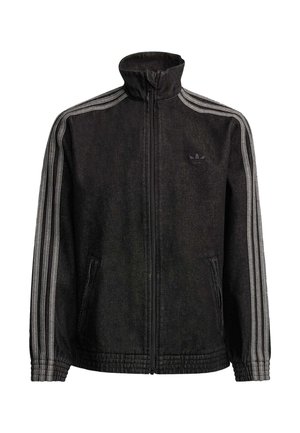 FIREBIRD TRACKTOP - Džínová bunda - true black denim