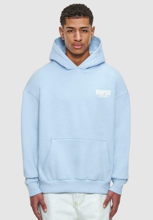 Dropsize OVERSIZE  STUDIOS  - Pulover s kapuco - baby blue