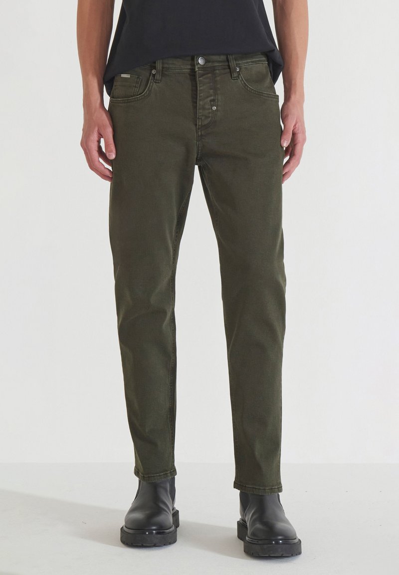 Antony Morato ARGON ANKLE LENGHT IN VINTAGE  - Vaqueros tapered - dark army