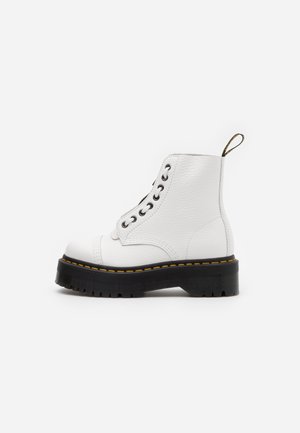 Botines con plataforma - white