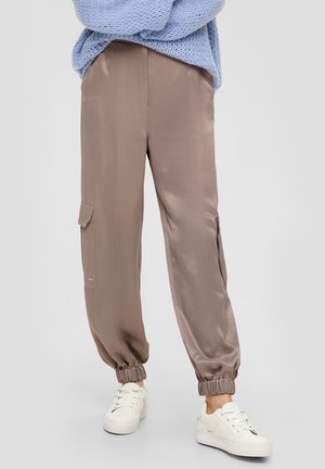 REGULAR  - Pantalon cargo - karamell