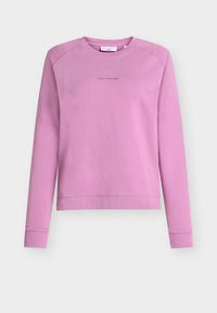 SWEATSHIRT, LSL, RAGLAN, CHEST ARTWORK - Φούτερ - smoky grape